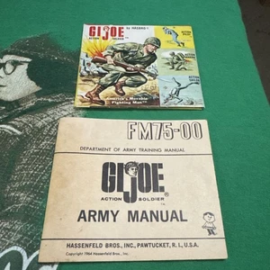 Vintage 1960’s G.I. Joe Original Figure Catalog & FM75-00 G.I. Joe Army Manual - Picture 1 of 3