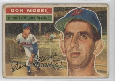 1956 Topps Don Mossi (espalda blanca) #39 Foto 1 de 2