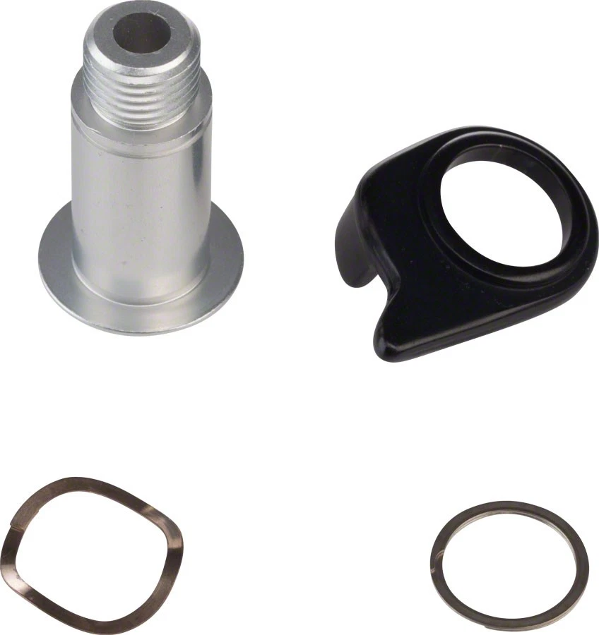 Perno de suspensión de desviador trasero SRAM 2009 X0 - plateado, mantenimiento de alta resistencia y Foto 1 de 1