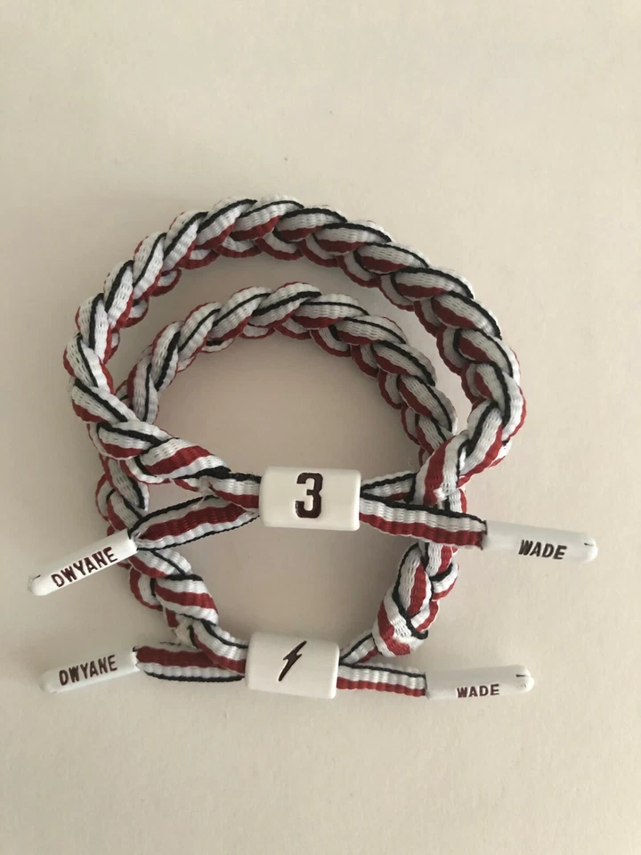 NBA PLAYERS Braided Shoestring Adjustable Bracelet Jordan,Kobe,Curry,Irving, - Image 1 of 1