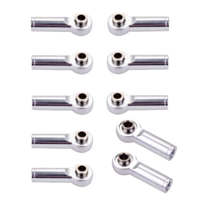 1:8 1:10 RC Modellbau Kugelkopf Kugelgelenk Kugelköpfe  für Traxxas Silber - Bild 1 von 4