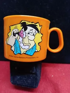 Tazza Hanna Barbera Fred Flintstone arancione da collezione spedizione gratuita 1994 - Foto 1 di 7