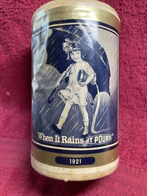 Morton Salt Container “When it Rains it Pours” Vintage Reproduction of 1921 - Image 1 of 4