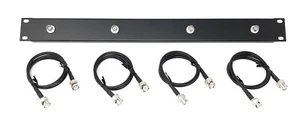 Fronthalterung Antennen-Rack-Kit BNC zu BNC kompatibel mit Shure Wireless 4 Kabel - Bild 1 von 6