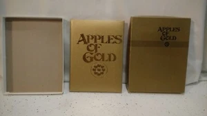 Apples of Gold Compiled by Jo Petty Spiritual Poetry Boxed Hardcover Book - Picture 1 of 8