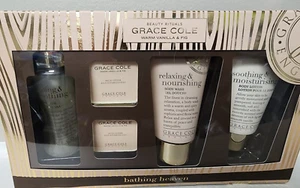 Grace Cole Warm Vanilla & Fig Bathing Heaven gift set New - Picture 1 of 5
