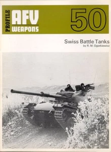 AFV PROFILE 50 SWISS BATTLE TANKS PZ.39 PZ.61 PZ.68 SPG ASSAULT GUN ARV BRIDGELA - Bild 1 von 3
