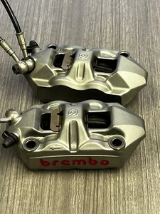 Ducati 1198 1198S Brembo Calipers Excellent Cond Low Miles W Brake Lines & Pads - Picture 1 of 4