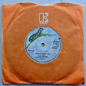 The Doors - Hello I Love You / Love Me Two Times - 1971 Excellent Condition 7" - Picture 1 of 2