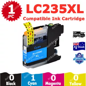 1x Compatible Ink LC235XL LC235 XL Cyan For Brother DCP J4120DW MFC J4620DW - Picture 1 of 2