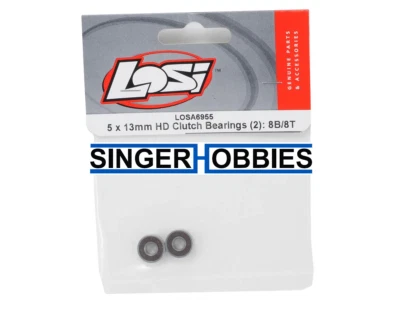 LOSI LOSA6955 5x13x4mm Heavy Duty Clutch Bearing (2) 8IGHT HH - Image 1 of 2