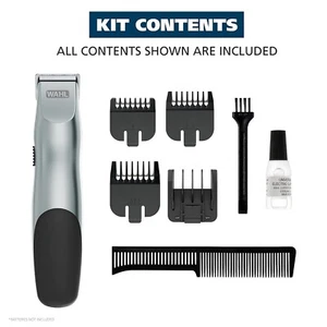 Wahl Clipper Groomsman Trimmer for Men Beard Mustache Stubble Battery Operated - Picture 1 of 7