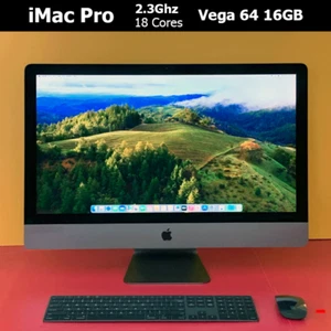IMAC Pro 27 2.3GHz 18-Cores 256 GB 1TB SSD AMD Vega 64 16GB Vram - Afbeelding 1 van 3
