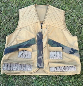 Vintage Gamehide Size Large Chukkar Bird Hunting Vest Shell & Game Storage - Picture 1 of 7
