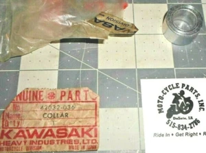 KAWASAKI KT250 42032-036 AXLE COLLAR 1 QUANTITY VINTAGE OEM TRIALS FREE SHIPPING - Bild 1 von 1