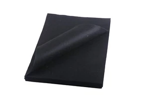 Black Felt Sheets A4 Size 10 Sheets Per Pack Soft Acrylic Felt Sheet For Craft - Picture 1 of 2