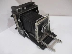 Graflex 1000 Graphic 4X5 Camera w/Leitmeyr Mochen 6.8- 105mm lens-WORKS - Picture 1 of 19