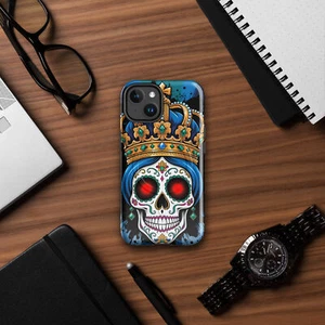 Sugar Skull Queen, MagSafe® tough case for iPhone® - Picture 1 of 13