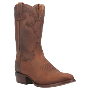 Bota de Vaquero DP3230 Dan Post Para Hombre Cuero Simon - Marrón NUEVA - Imagen 1 de 17