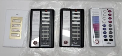 Lot of 4, X-10 Camera Control System Remote Control - 2-SH624, 1-CR13A, 1-SS15A  - Image 1 of 4
