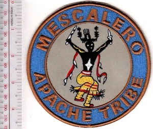 American Indian Tribal Seal New Mexico Mescalero Apache Tribe Patch vel hooks - Picture 1 of 1