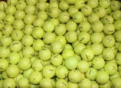 Titleist Pro V1/ Pro V1x Yellow Practice Golf Balls - 100 Pack - 5A/4A Quality - Image 1 of 2