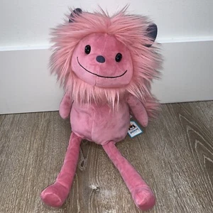 Peluche giocattolo morbido nuovo con etichette Jellycat Jinx Monster rosa USA malva - Foto 1 di 6