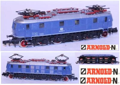 Arnold Vintage 2451 Locomotora Eléctrica Br118 022-3 Db Blue Electric Escala-N - Imagen 1 de 4