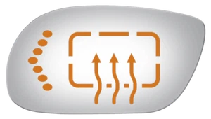 Flat Left Side Mirror For 03-05 Buick Park Avenue W/O Backing Plate - Picture 1 of 5