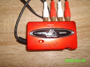 Behringer U- CONTROL,UCA222 USB Audio Interface 2-in/2-out - Bild 1 von 3