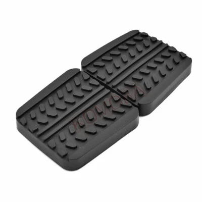 2Pcs Brake Clutch Pedal Pad Covers Fits Mazda 323 626 929 B2200 B2600 MX-6 RX-7 Foto 1 de 4