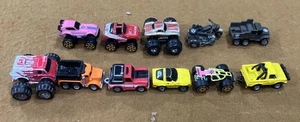 Lote de 11 Micro Máquina Galoob Años 80 - Coches, Camiones, Militares, Motocicletas, 4x4 - Imagen 1 de 13