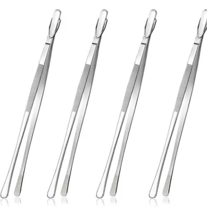 Stainless Steel Barbecue Grill Tongs  Kitchen Gadgets Accessories - Picture 1 of 18