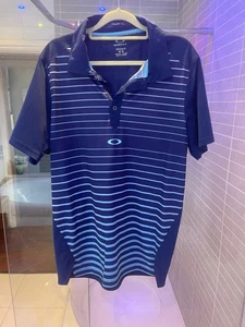 Oakley golf polo blue med - Picture 1 of 2