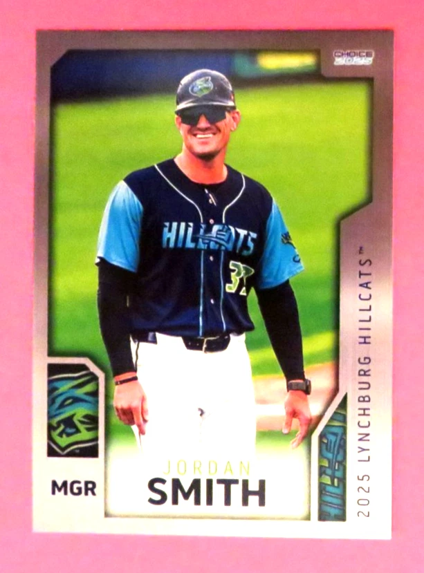 2025 Choice, Lynchburg Hillcats, Manager - JORDAN SMITH - Image 1 of 1