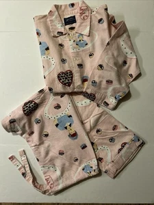 Nick & Nora Womens PJs I Love Lucy Chocolate Factory Baking Flannel Set Sm-Med - Picture 1 of 7