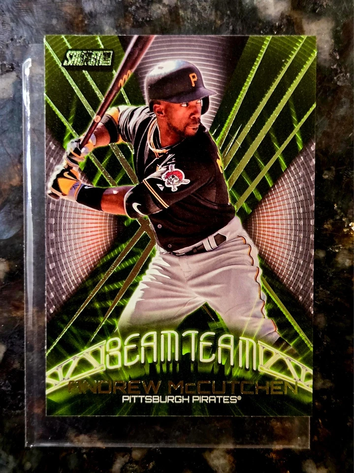 2016 Topps Stadium Club Beam Team Andrew McCutchen Pirates Legend Insert - Image 1 of 2
