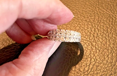 Женская лента с бриллиантами и платиной 1,99 карата - Изображение 1 из 4