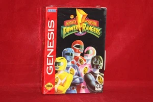 Cartucho de juego Mighty Morphin Power Rangers (Sega Genesis, 1994), sellado de fábrica - Imagen 1 de 7