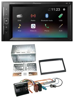 Pioneer DAB MP3 2DIN Bluetooth USB Autoradio für Citroen Berlingo C2 C3 Jumpy Pr - Bild 1 von 4