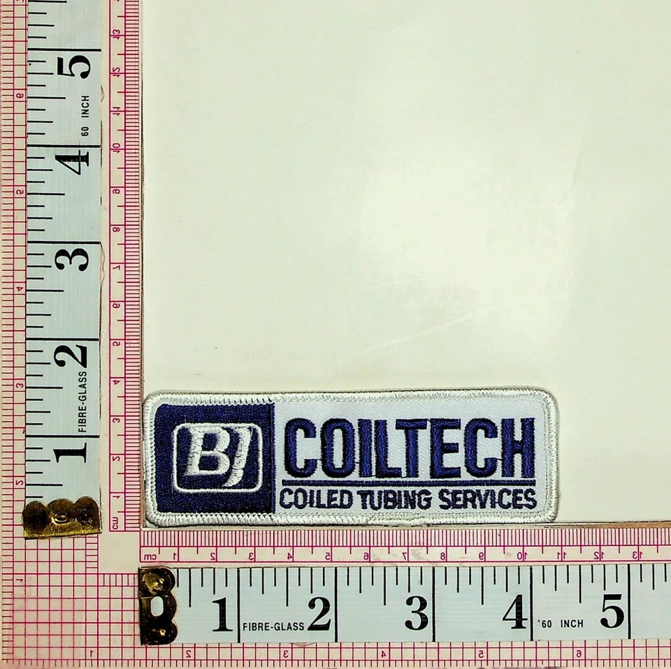 BJ Coiltech Coiled Tubing Services Jacket Vest Patch - Image 1 of 1
