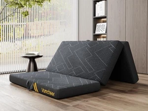 Foldable Mattress Twin Size - 4 Inch Tri Folding Mattress Portable Memory Foa... - Picture 1 of 9