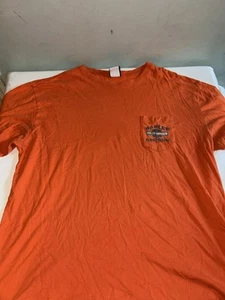 Harley Davidson Motorcycle Men 2XL Cox's Rock Hill SC Biker T-Shirt - Picture 1 of 4