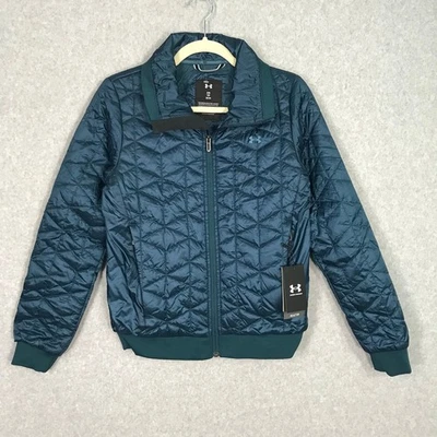 Chaqueta Under Armour ColdGear Reactor XS Puffer Acolchada Brillante Rendimiento Deportivo  Foto 1 de 4