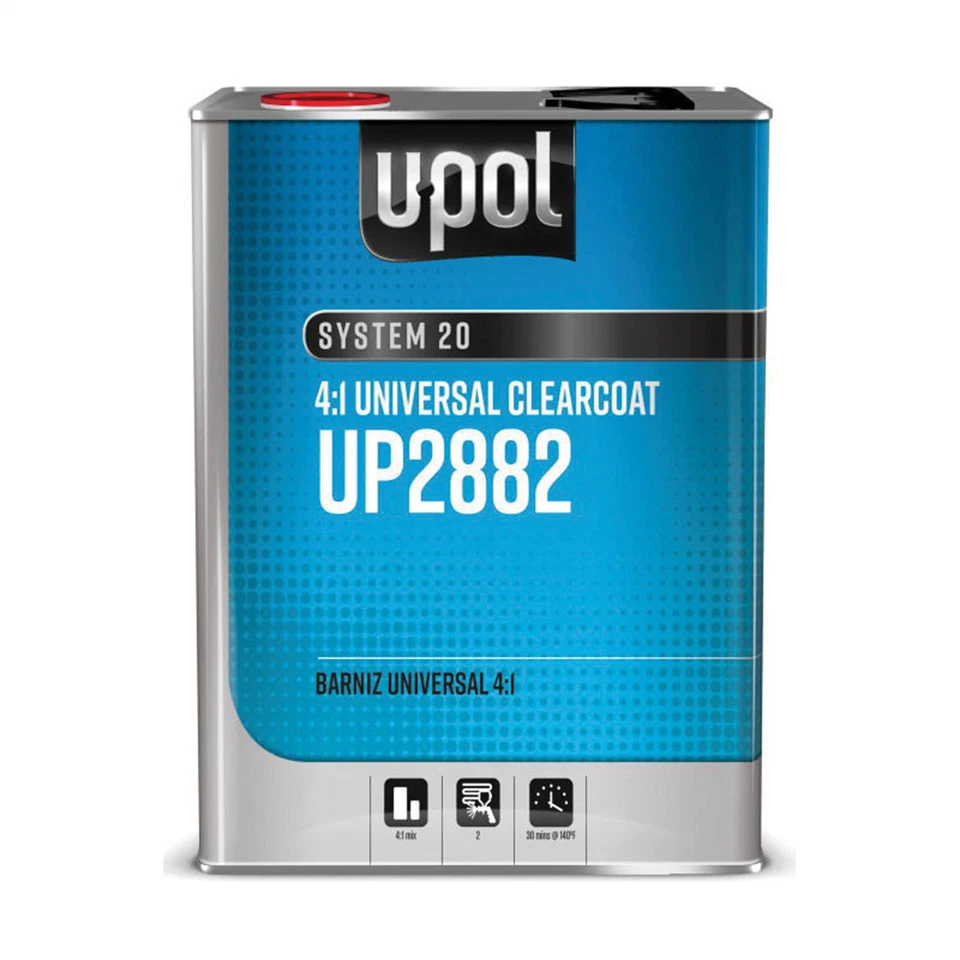 U Pol Products SYSTEM 20 UP2882 Universal Clear Coat, 1 gal, 4:1 Mixing - Image 1 of 1