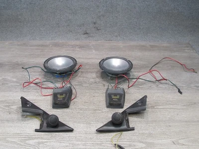 JUEGO DE ALTAVOCES 90-96 NISSAN Z32 300ZX CUPÉ PUERTA DELANTERA MOLDURA INFINITIY 6030cs Foto 1 de 4