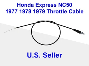 1977 1978 1979 Honda Express NC50 THROTTLE CABLE ( 1980 ?) - Bild 1 von 4