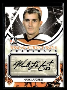 2011-12 Nel Gioco Broad Street Boys Mark Laforest Auto Volantini Nero Y4110 - Foto 1 di 2