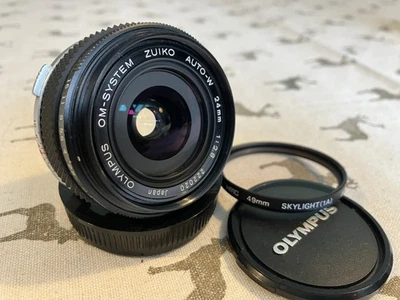 Olympus Zuiko MC Auto-W 24mm f2.8 Lens - EXCELLENT / SUPER SHARP! - Image 1 of 4