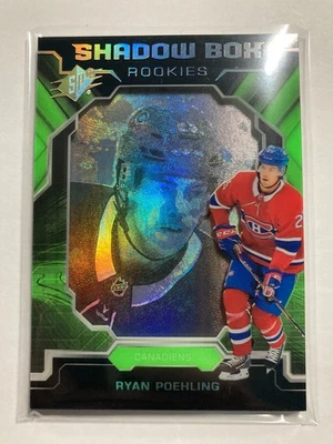 2019-20 SPx Shadow Box Rookies #S-RP Ryan Poehling RC - Image 1 of 2